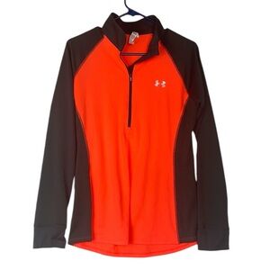 Under Armour loose fit M half zip pull over athleisure outdoor hiking athletic